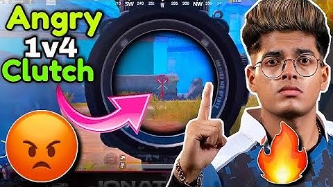 Jonathan’s INSANE Tournament Clutch! | Unbelievable 1v4 in BGMI Finals 🔥