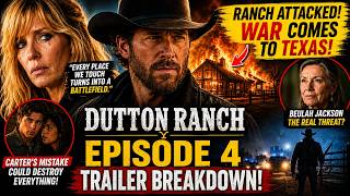 Dutton Ranch Ep 4 Trailer Explained | Beth &amp; Rip Are In Serious Danger