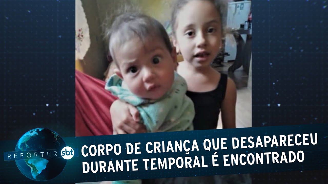 Corpo de criança que desapareceu durante temporal no Paraná é encontrado | Repórter SBT (13/10/22)