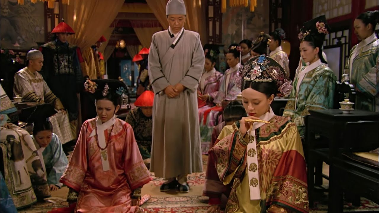 甄嬛传EP62-64：安嫔苦练冰嬉舞重获恩宠，熹妃陷入滴血认亲局，沈眉庄血崩难产而亡
