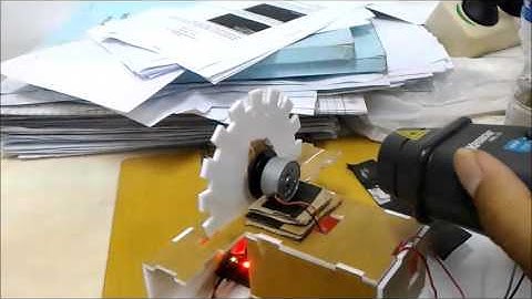 Sensor Cahaya Menjadi Sensor Percepatan - ELINS UGM - Sensor & Tranduser