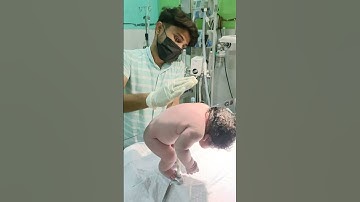 Thumbnail of newborn baby after birth #crying #motivation #viral vedio #nursing work #gnm