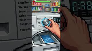 Laundry Machines become a 16-Bit Video Game! #samsung #whirlpool #16bit #trending #viral #gamer