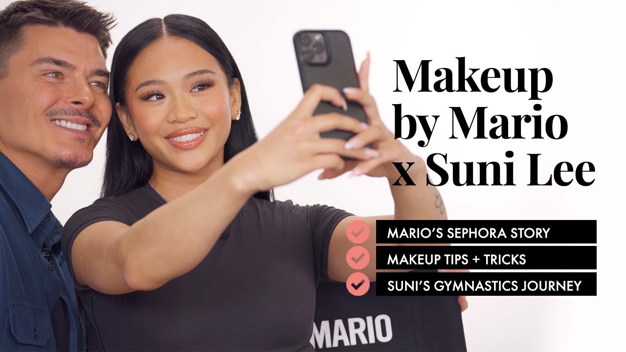 MAKEUP BY MARIO Founder Mario Dedivanovic Does Suni Lee’s Makeup