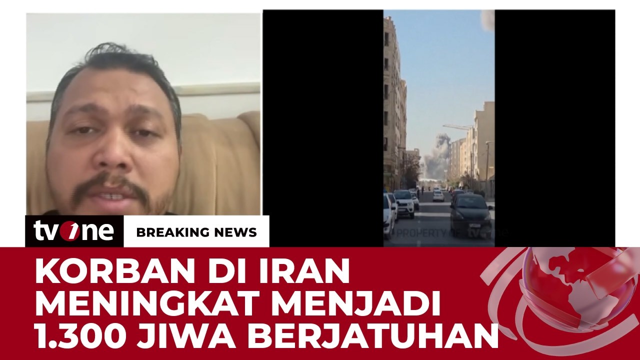 1300 Orang di Iran Meninggal Dunia Akibat Serangan AS Israel | Breaking News