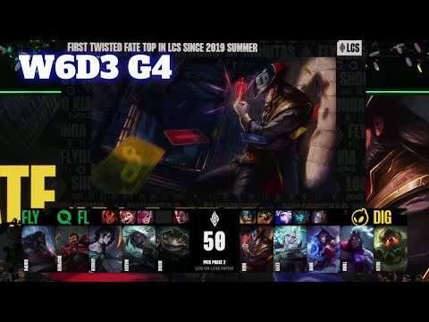 FLY vs DIG | Week 6 Day 3 S14 LCS Spring 2024 | FlyQuest vs Dignitas W6D3 Full Game