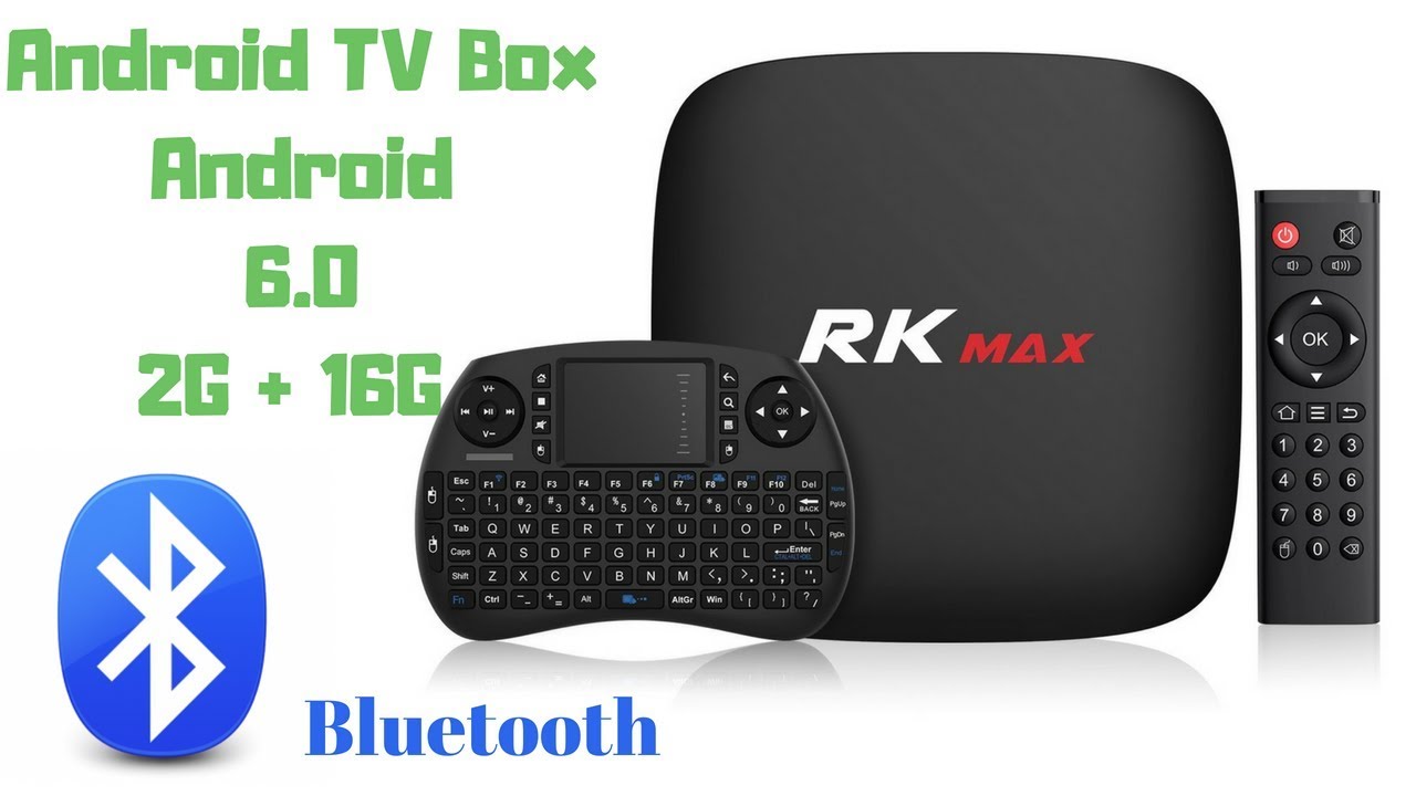 RK MAX Android TV Box 4k YouTube