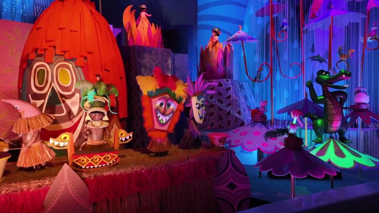 It's A Small World - Full Ride Through with new verse! (Better audio)