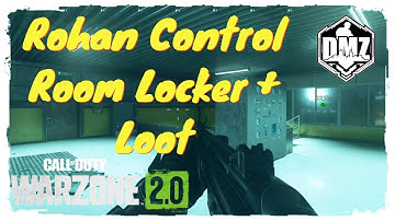 Rohan Control Room Locker Key Location with Loot - DMZ Warzone 2.0