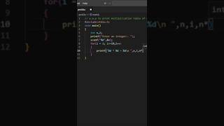 create a program any table #monuvapi #coding #phptutorial #programming #codingshorts #php