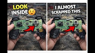 I Opened a PS2 Controller… You Won’t Believe What Was Inside 😳