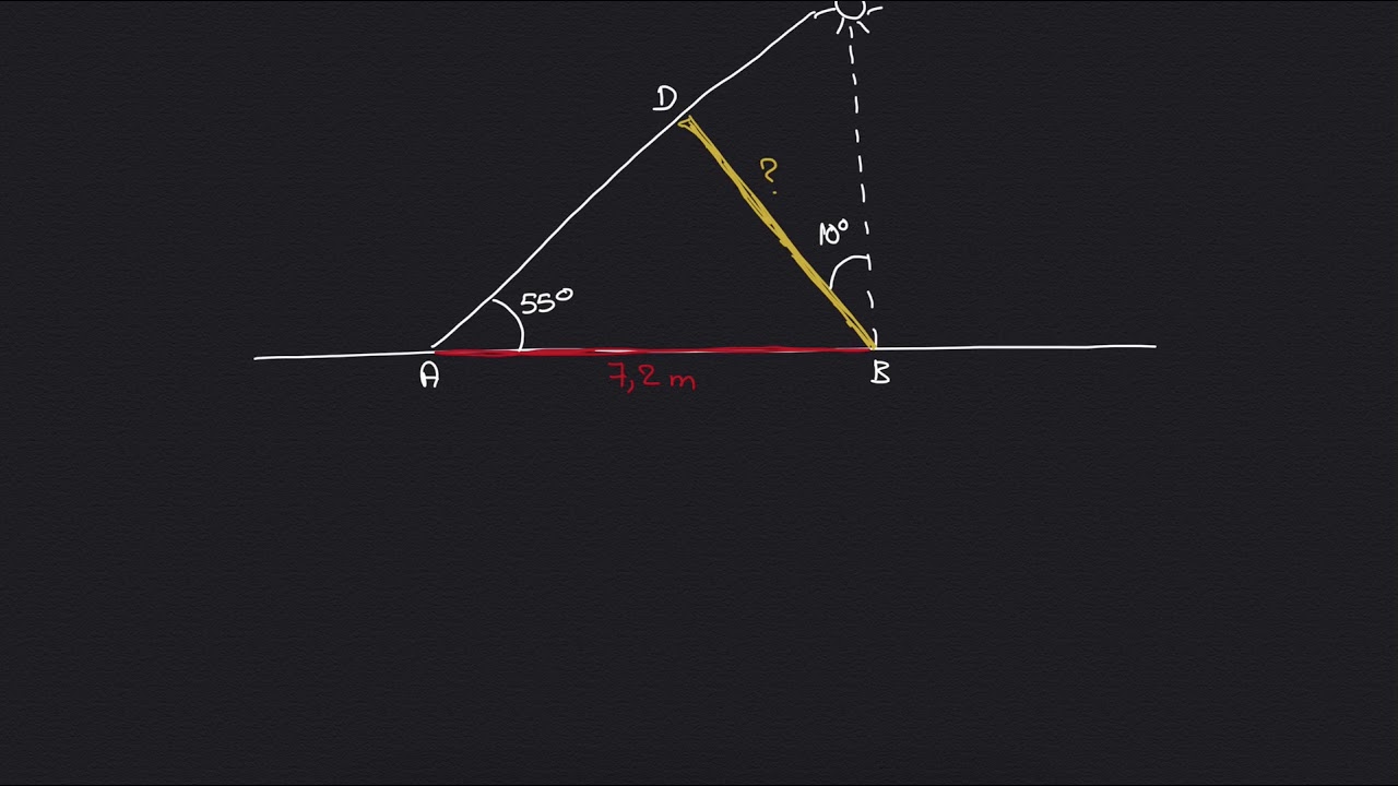 Triangle quelconque un problème