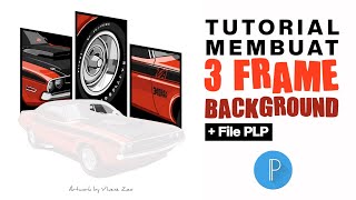 Cara membuat 3 frame background vector car di PixelLab screenshot 5