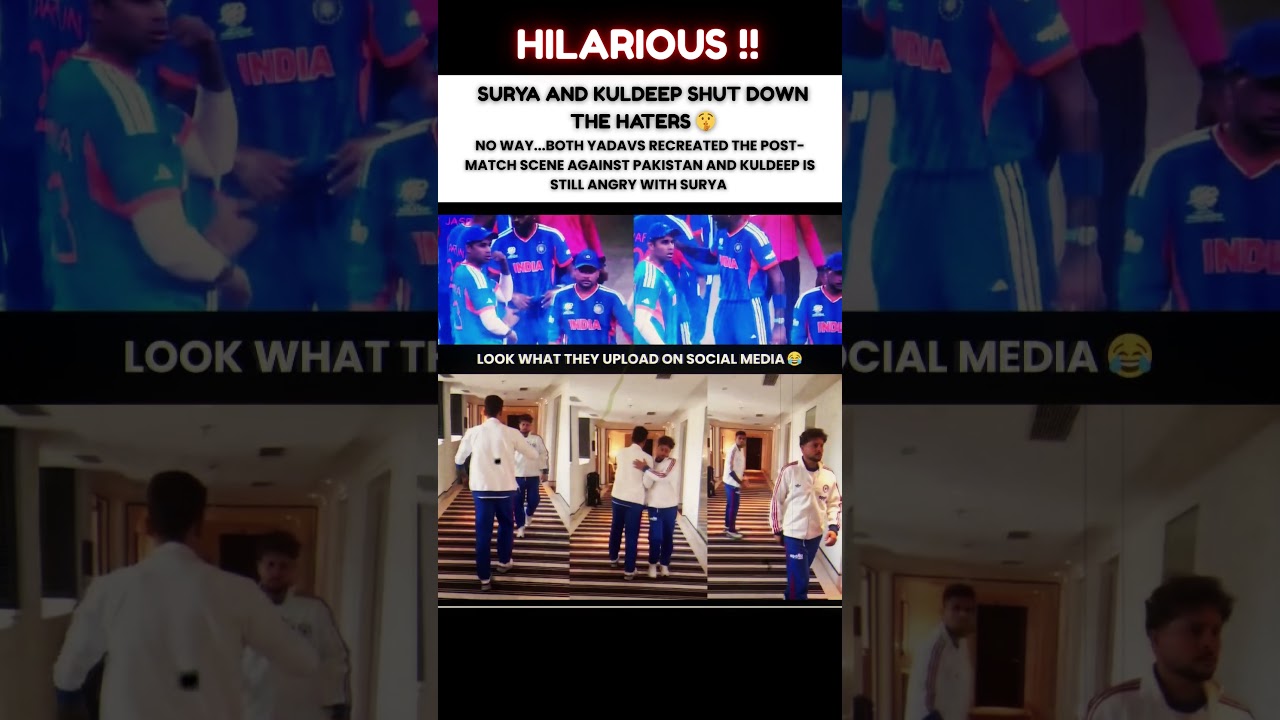 Surya & Kuldeep Troll the Trollers After the Match 😂