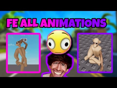 Roblox FE all Animations Script OP | All r15 Games - YouTube
