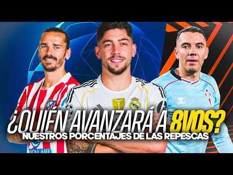 NUESTROS PORCENTAJES DE LA REPESCA DE LA CHAMPIONS