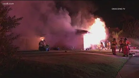 Deputy suffers smoke injuries while responding to fire in Solana Beach