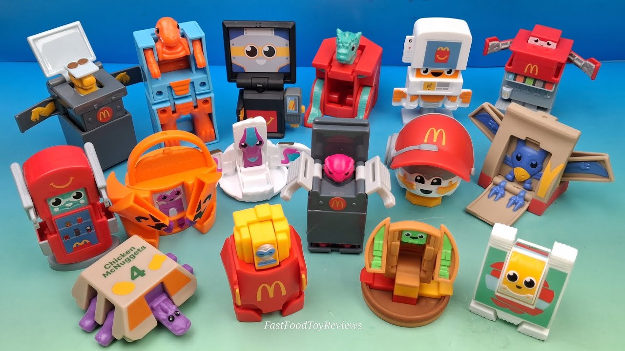 2026 McDONALD'S CHANGEABLES set of 16 HAPPY MEAL COLLECTIBLES