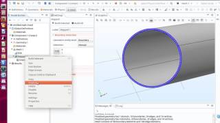 Famous Uniform Hexahedron Mesh of a Complete Hollow Cylinder in COMSOL 5.2 Wealth