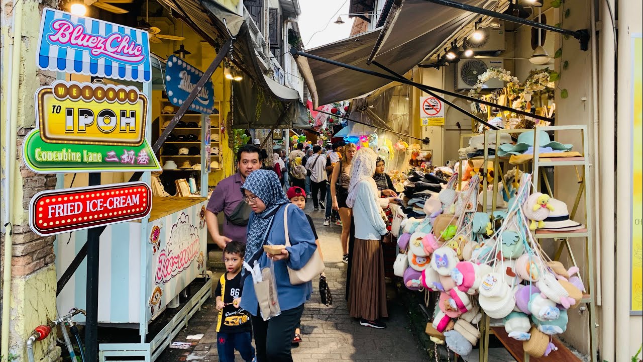 Concubine Lane Ipoh | Exploring Ipoh | Beautiful Market In Ipoh 