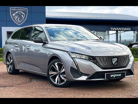 Approved Used Peugeot 308 SW 1.2 PureTech Allure EAT Euro 6 in Cumulus rey – GF72RVX