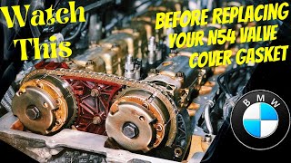 *Warning* Do Not Replace your N54 Valve Cover Gasket B4 Watching This! BMW 335i 135i 535i symptoms