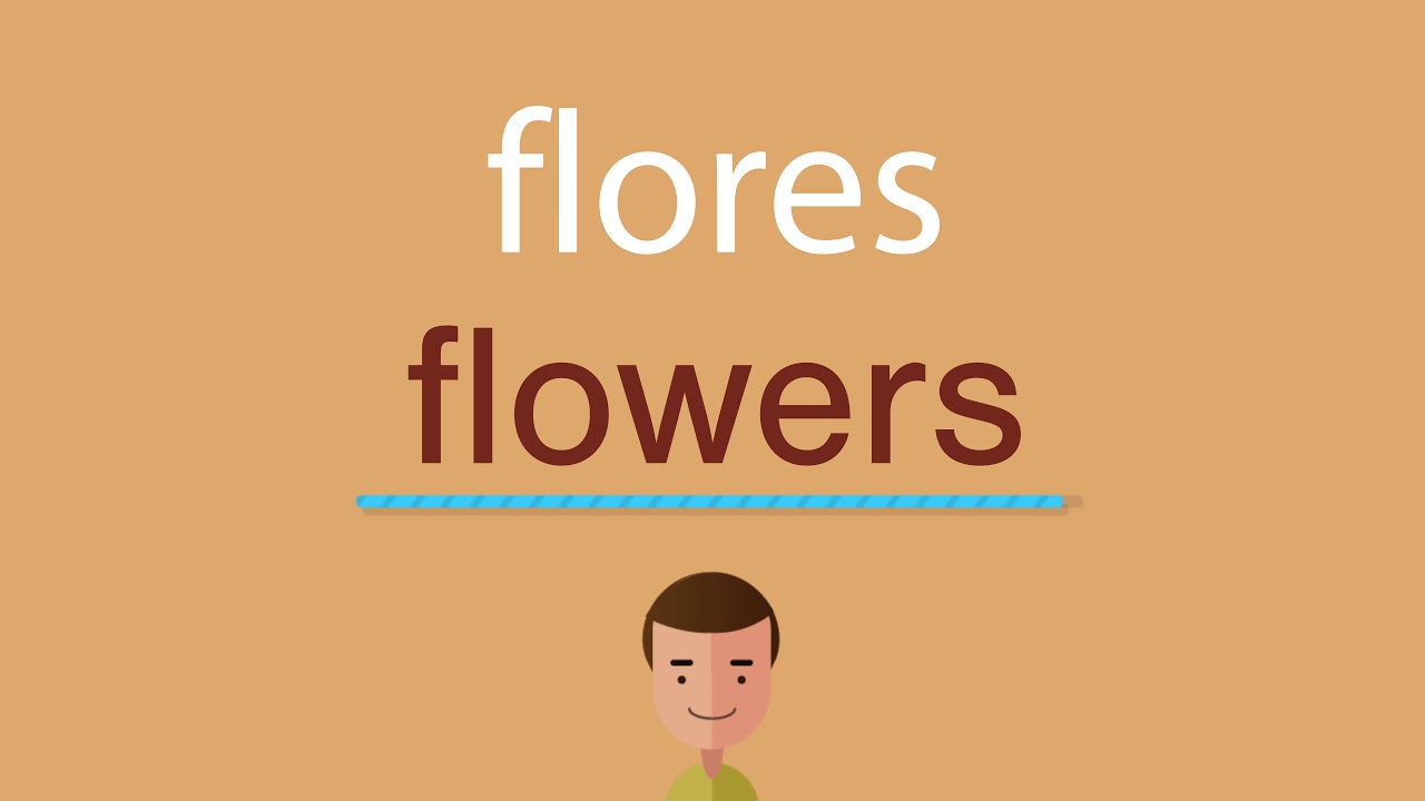Cómo se dice flores en inglés - YouTube