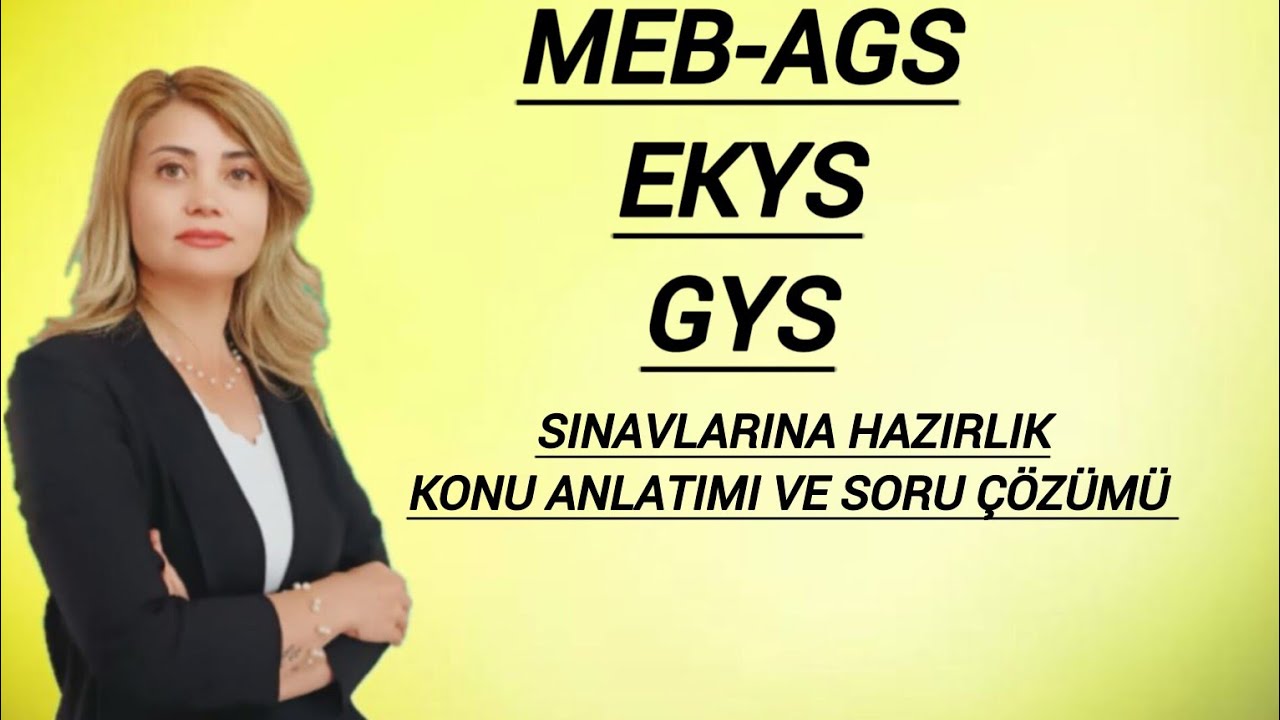 AGS-EKYS 222 SAYILI İLKÖĞRETİM VE EĞİTİM KANUNU SORU ÇÖZÜMÜ