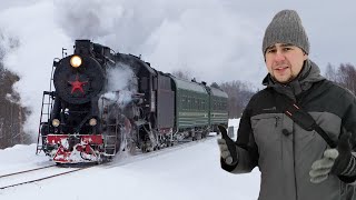 Russian railways: railway preserve in Ostashkov. Meet these legendary Soviet locomotives!