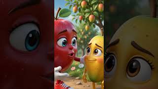 🍎 सेव और आम की दोस्ती | बच्चों की मजेदार कार्टून कहानी | Healthy Cartoon Story #viralvideo