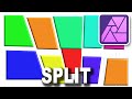 Affinity Photo Cut Split Curves Quickly