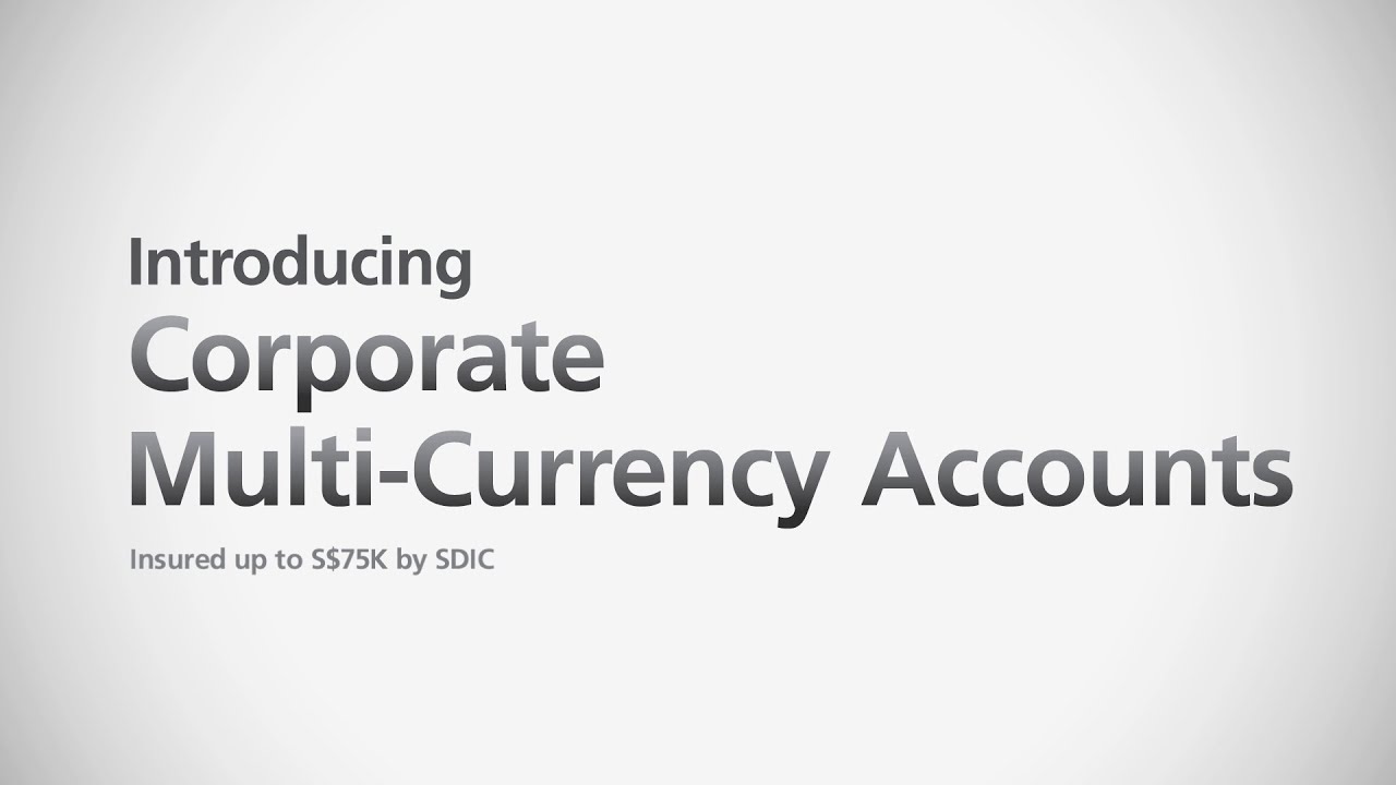 unit trust corporation trinidad Corporate Multi-Currency Accounts - Manage Foreign Currencies With Ease