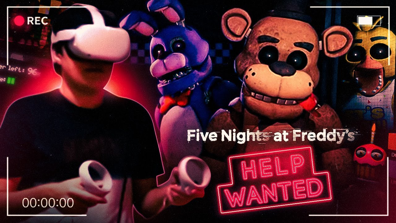 SUSTOS EN VR CON FNAF 😣😣