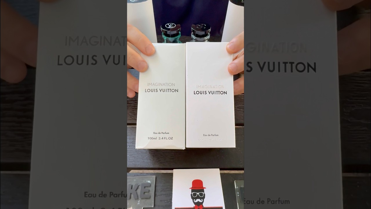 Fake vs Real Louis Vuitton Imagination Perfume 100 ml - YouTube