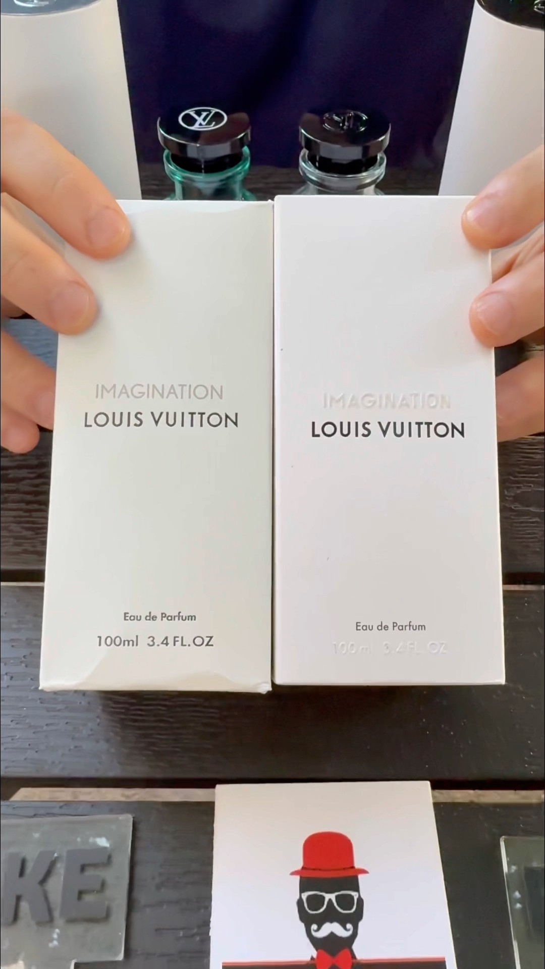 Fake vs Real Louis Vuitton Imagination Perfume 100 ml - YouTube