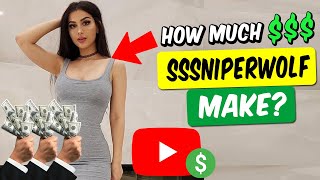 Famous this is how much money SSSniperWolf makes from youtube Wealth