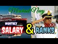Merchant navy salary based on ranks    per month salary  skilled mariner