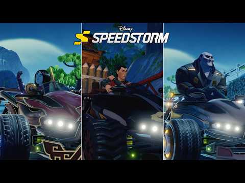 Disney Speedstorm (PC) // All Mulan Characters