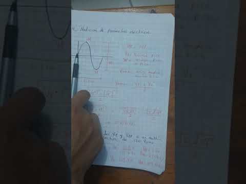 Video: ¿Cómo se calcula el voltaje pico a partir de RMS?