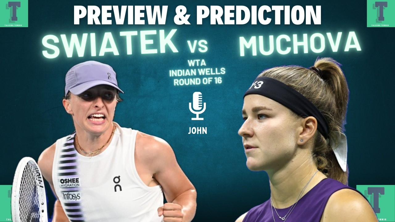 Ига Швентек против Каролины Муховой | 1/16 финала турнира в Индиан-Уэллсе | Анонс и прогноз