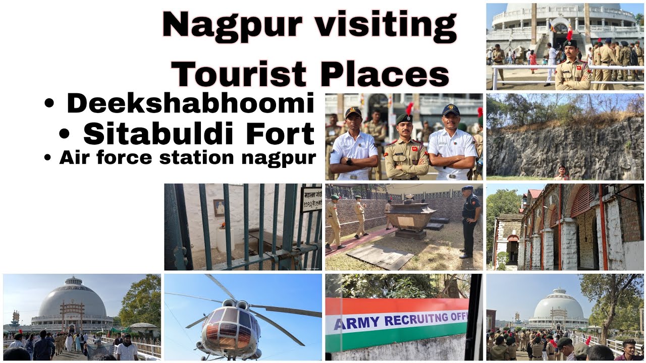 Nagpur Tourist Places visiting of ncc cadets || and enjoy the happy new year night party 31 Dec 2025