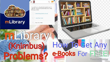 Problems in m-Library(Knimbus) App | How To Get Any e-Books for FREE  | Freshers2020 #2 | EnggInCSE
