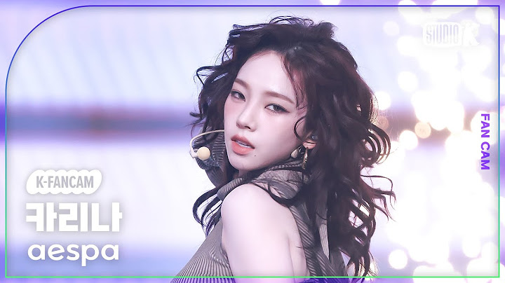 [K-Fancam] 에스파 카리나 직캠 'Whiplash' (aespa KARINA Fancam) @뮤직뱅크 (Music Bank) 241101