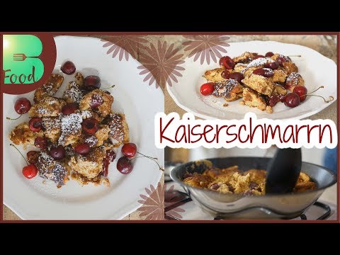 Kaiserschmarrn selber machen - Luftiger und gesunder Nachtisch - Einfaches Rezept. 