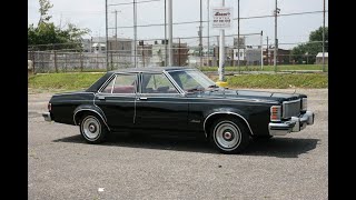 1975 Mercury Monarch Black 4 Door Slideshow