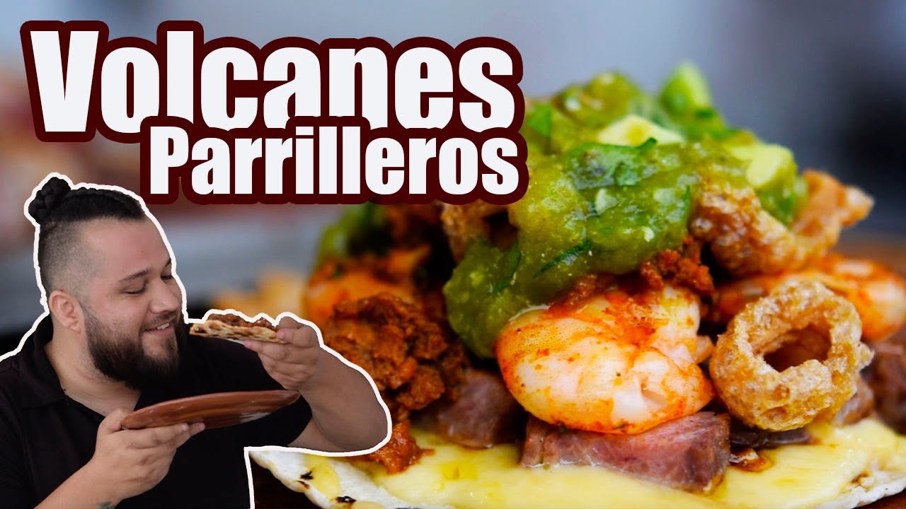 VOLCANES de RIB EYE y CAMARON | Mar y Tierra | TOQUE Y SAZON