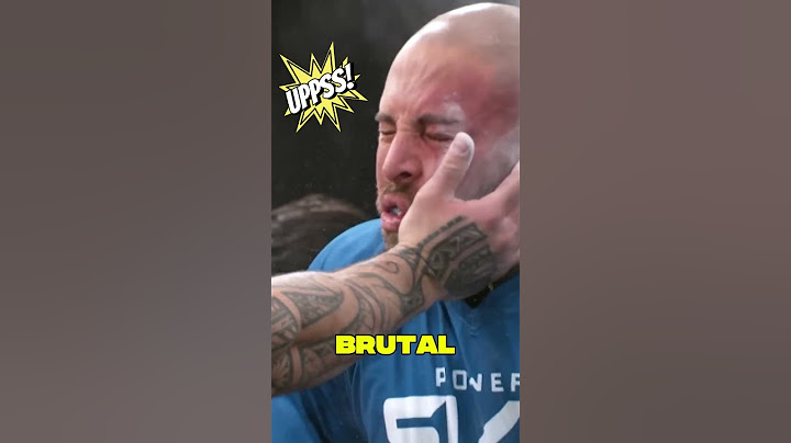¡La bofetada que LO MANDÓ A DORMIR en Power Slap! 😱💥 #KO
