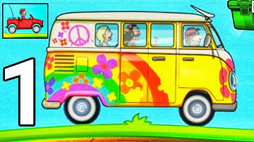 🏏 Hill Climb Racing - Gameplay Walkthrough part 1 - Hippie Van (ios,android) Dada Ki Gaming