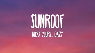 Nicky Youre & Dazy - Sunroof (Lyrics)