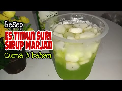 Resep Es Timun Suri Sirup